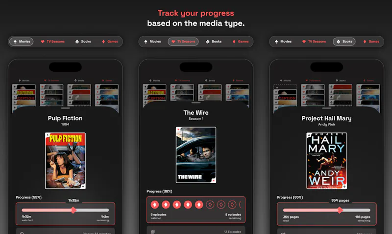 TalonDeck: Interactive Media Tracker screenshot 3