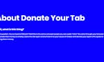 Donate Your Tab image