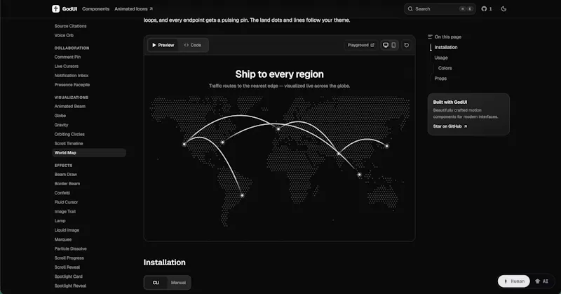 GodUI screenshot 3