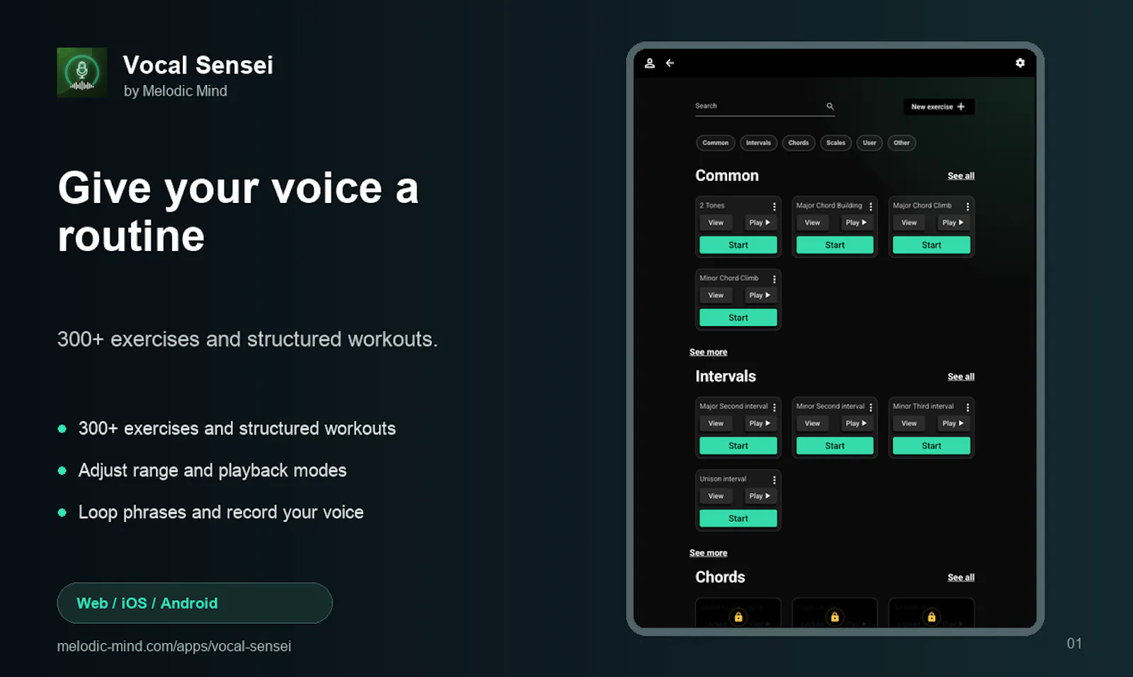 Vocal Sensei screenshot 1