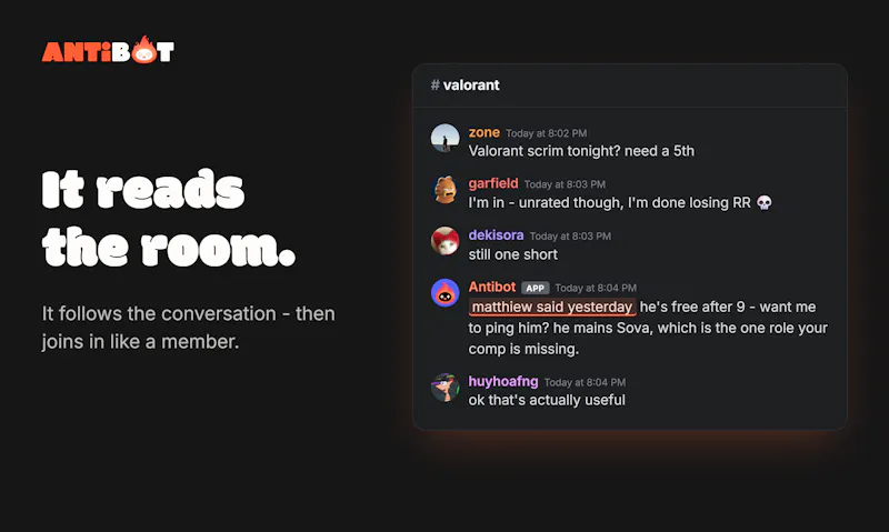 Antibot screenshot 2