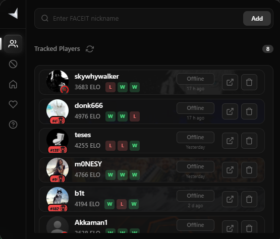 FACEITracker gallery image