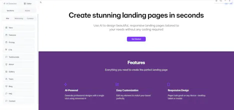 LandingPageMaker gallery image