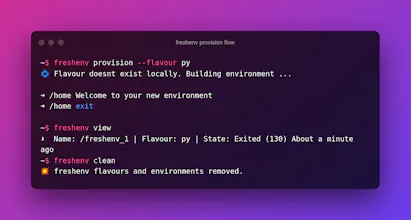 Freshenv gallery image