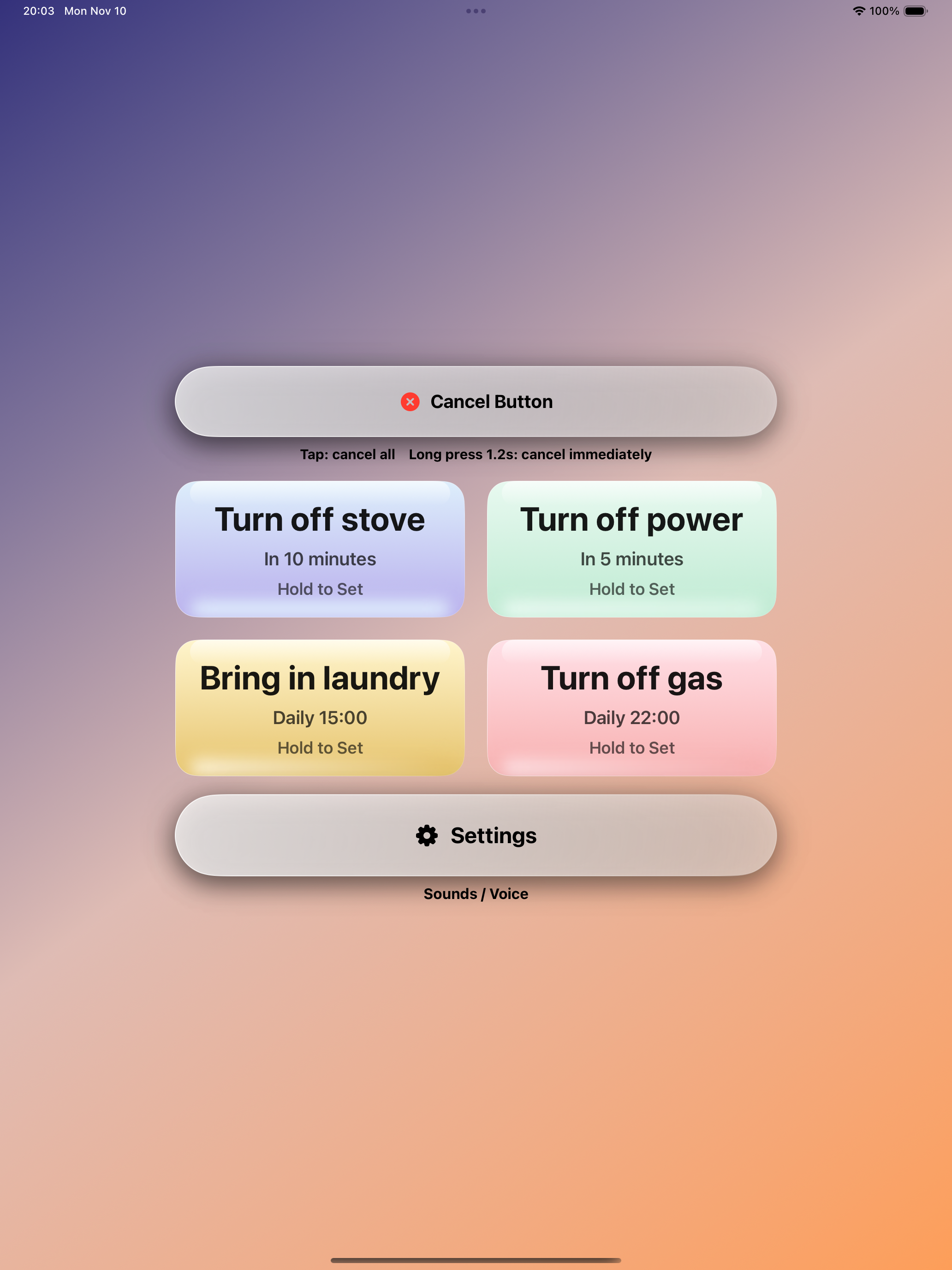 Simple Warm Reminder gallery image