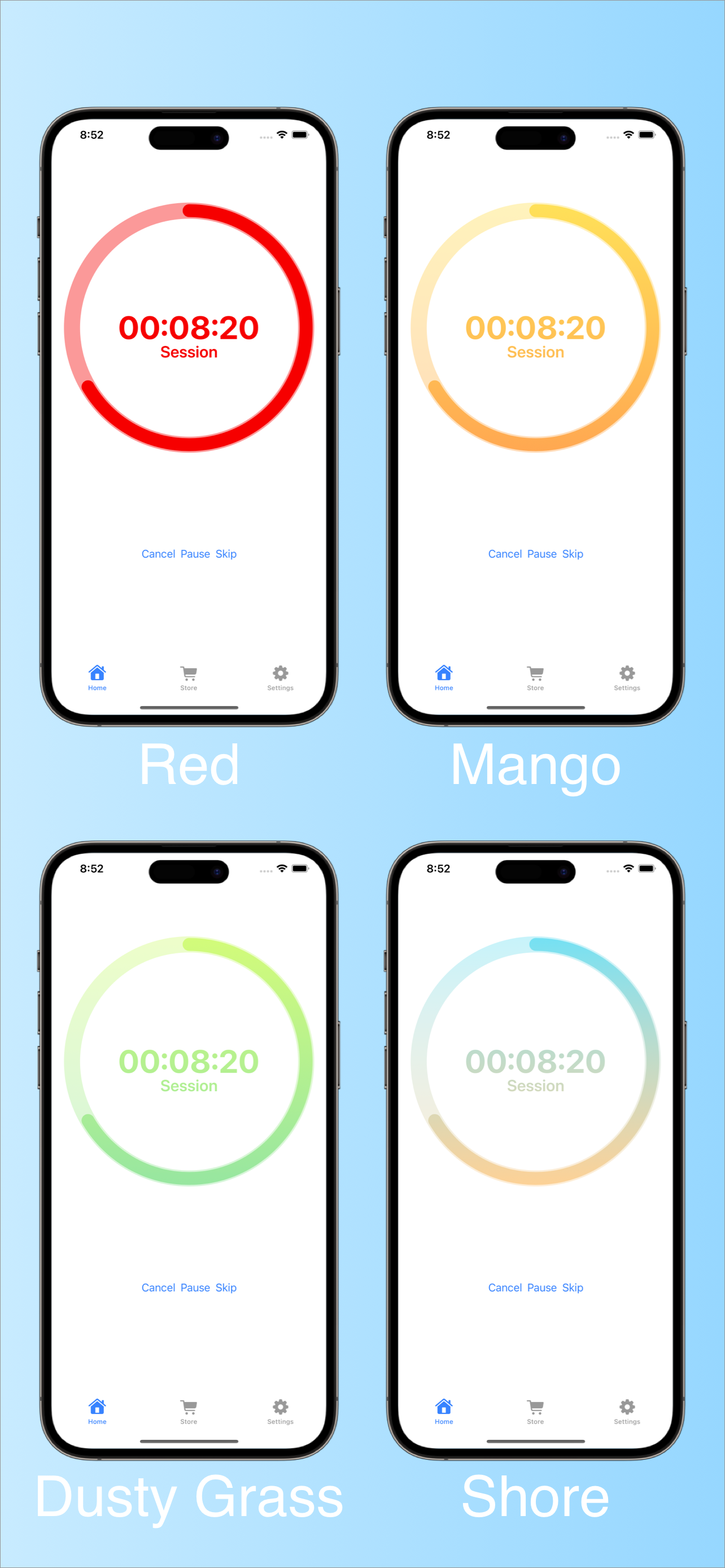 Blaubeeren - Fokus -Timer Medien 3