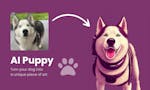AI Puppy for web image