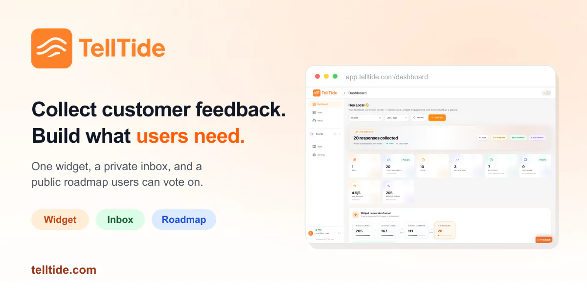 TellTide screenshot