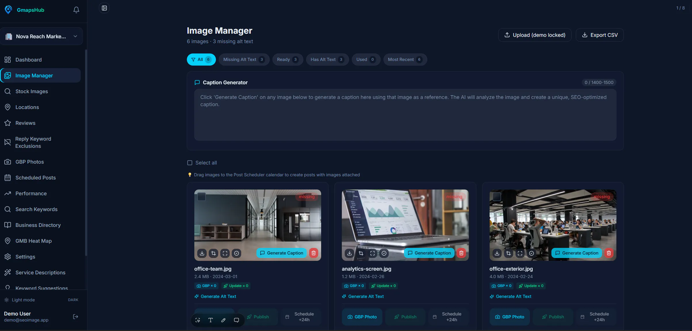 GmapsHub gallery image