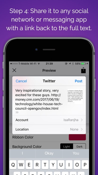 Excerpt App gallery image