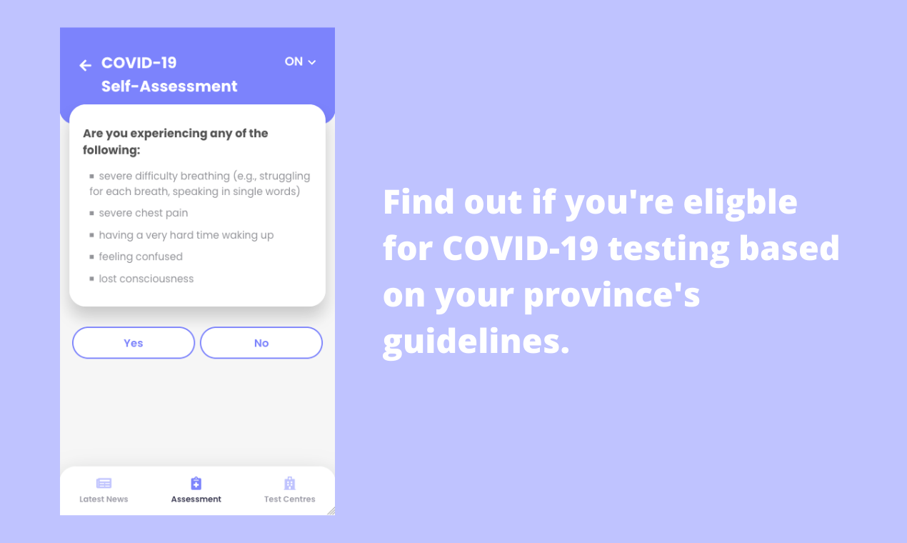 COVID-19 self-assessment gallery image
