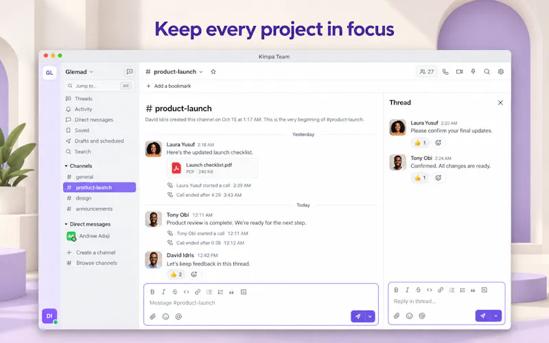 Kimpa Workspace for Business screenshot 7