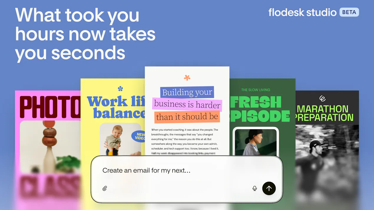 Flodesk Studio product