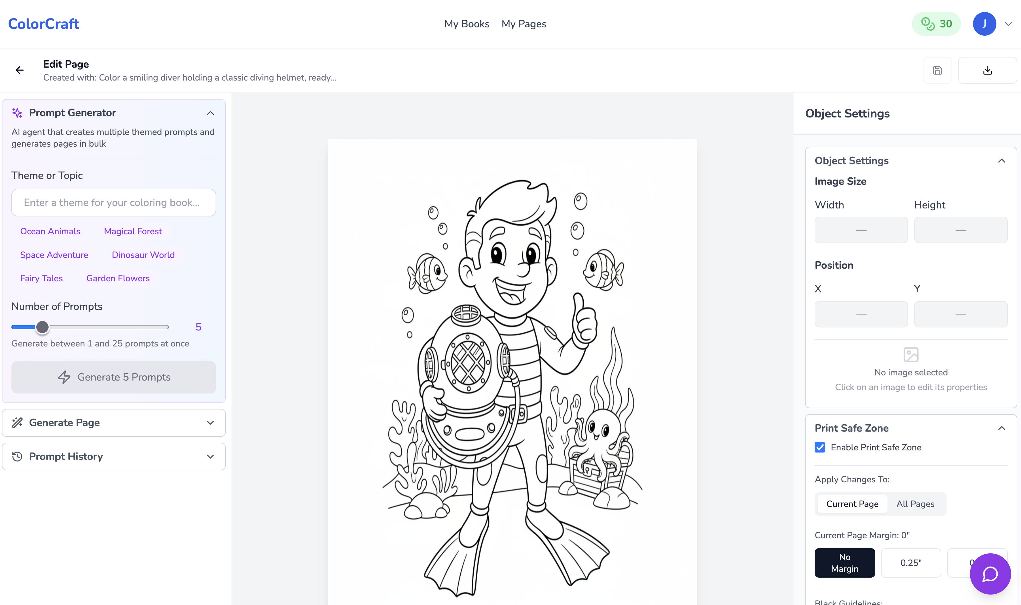 ColorCraft.AI - Coloring Book Generator gallery image