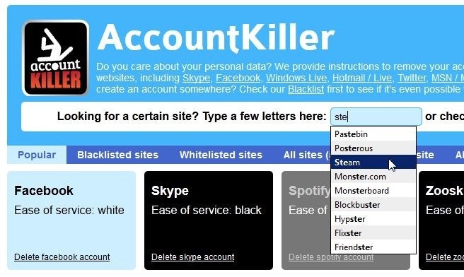 AccountKiller gallery image