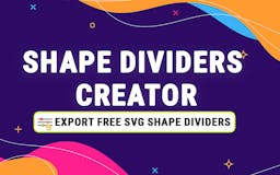 Shape Dividers CSS Generator media 1