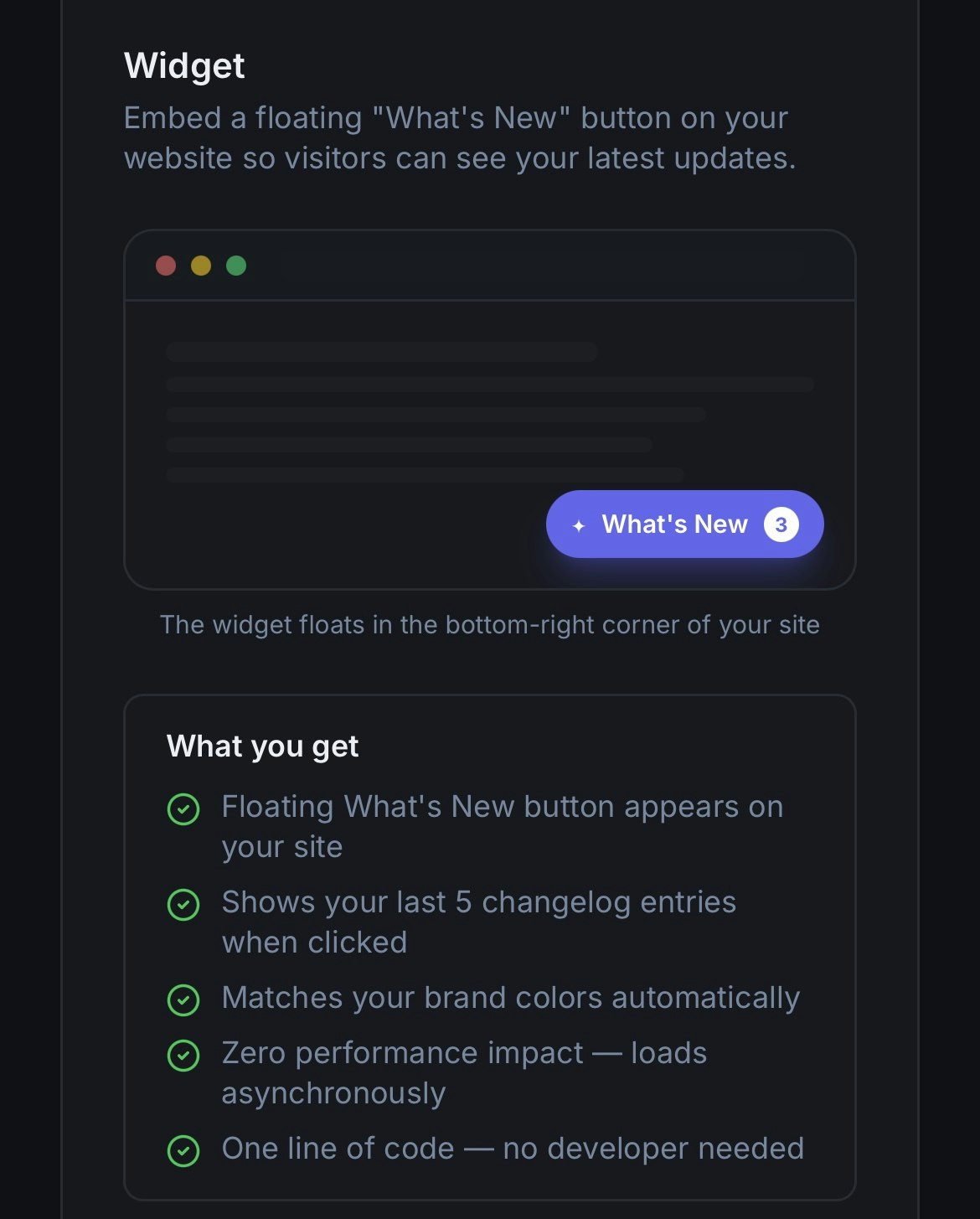 ReleaseLog gallery image