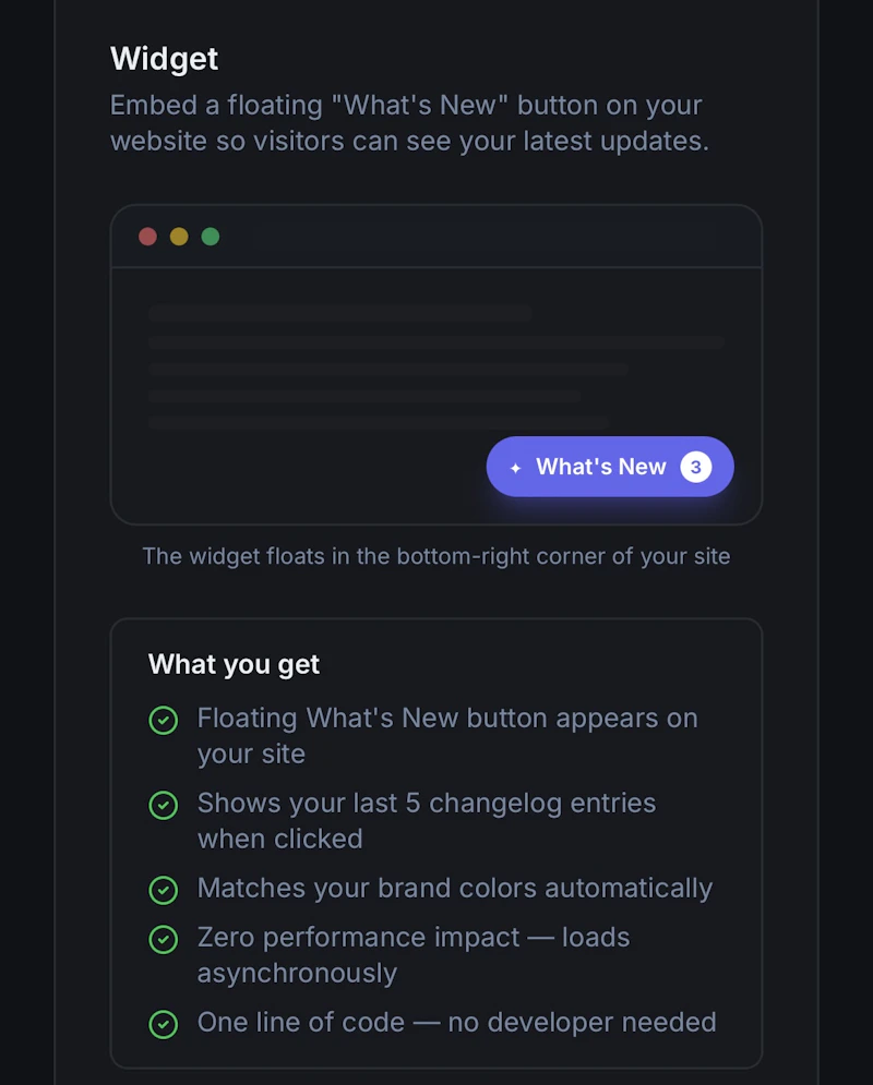 ReleaseLog screenshot 3