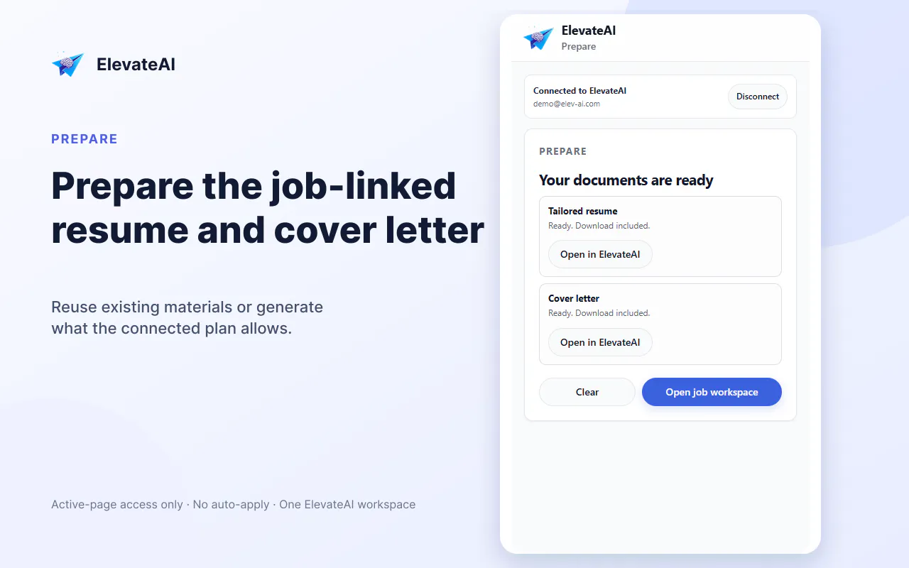 ElevateAI Job Lens screenshot 4