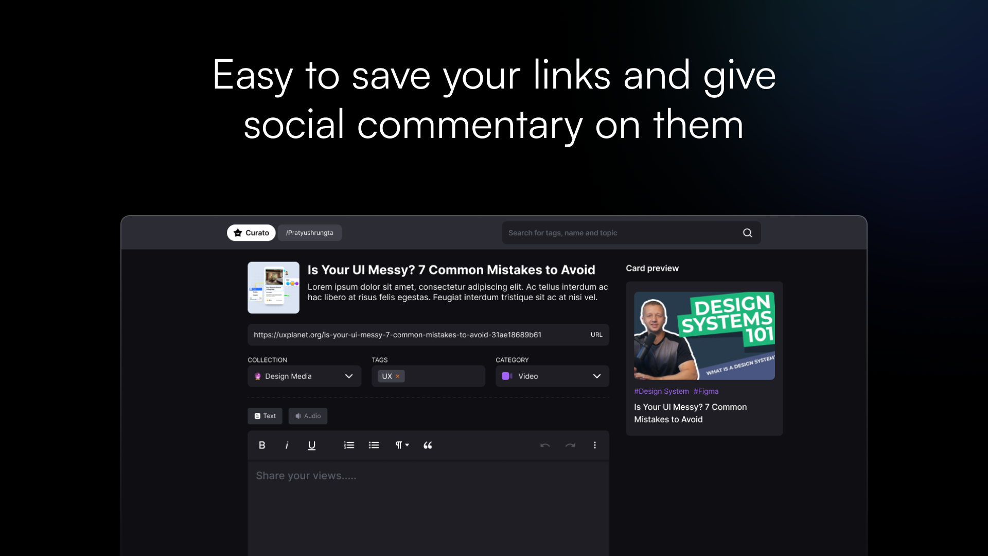 Curato gallery image