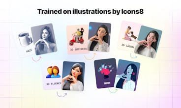 Illustration Generator by Icons8 gallery image