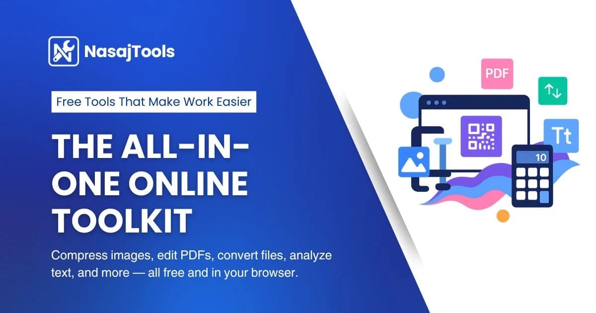 NasajTools AI Humanizer - Main product screenshot demonstrating key features and user interface