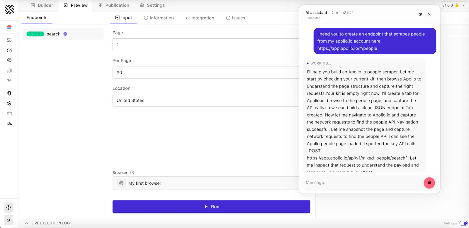 Apificial screenshot 3