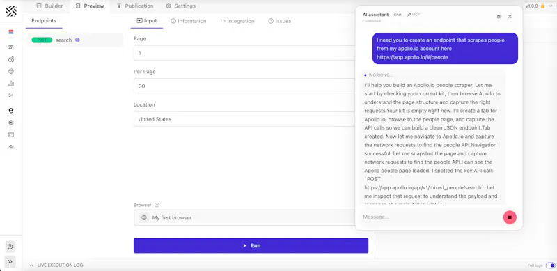 Apificial screenshot 3