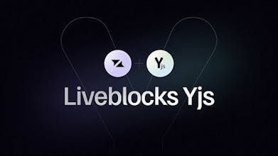 Liveblocks Yjsロゴ：Yjsドキュメントのためのシームレスでスケーラブルなデータストレージソリューション