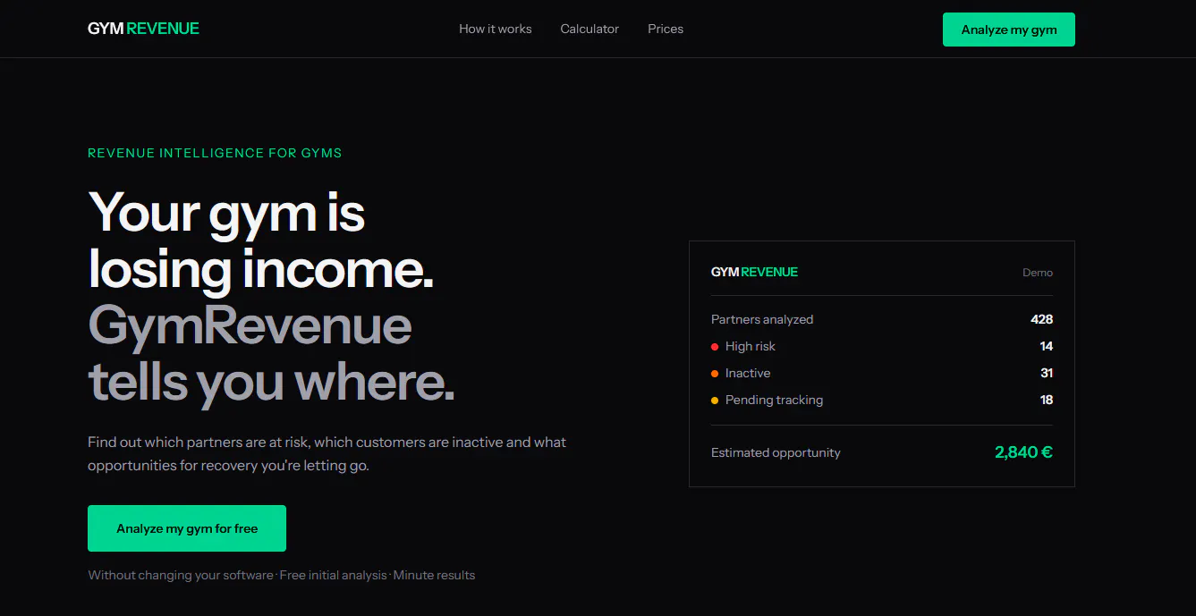 GymRevenue screenshot
