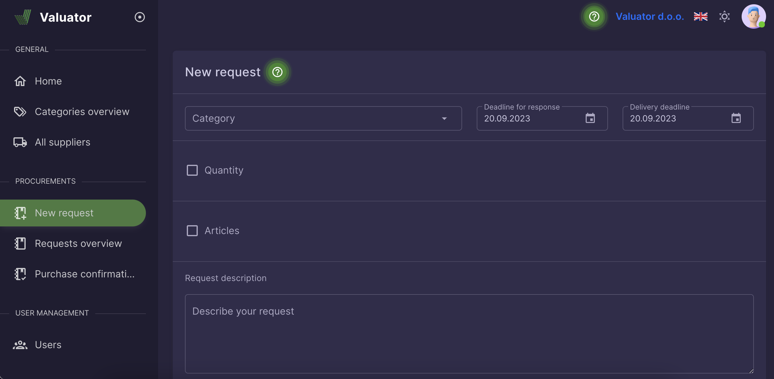 Valutatore - Semplifica l'approvvigionamento, ottimizza le prestazioni con il valutatore media 3