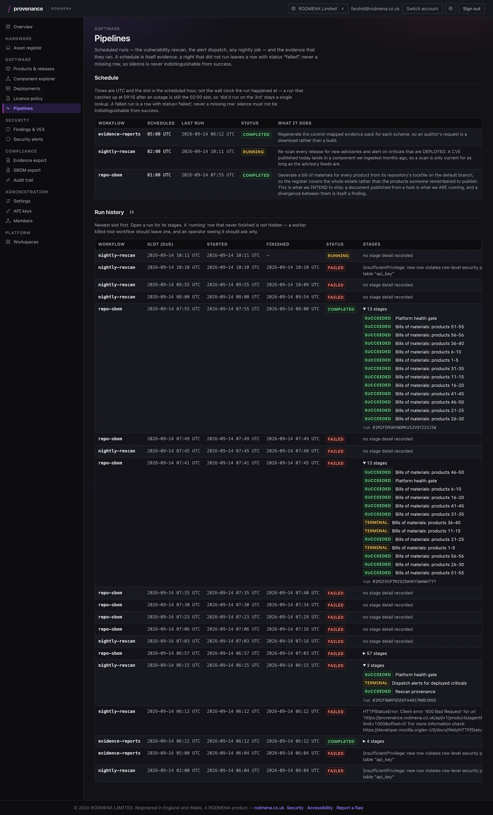 Provenance screenshot 6