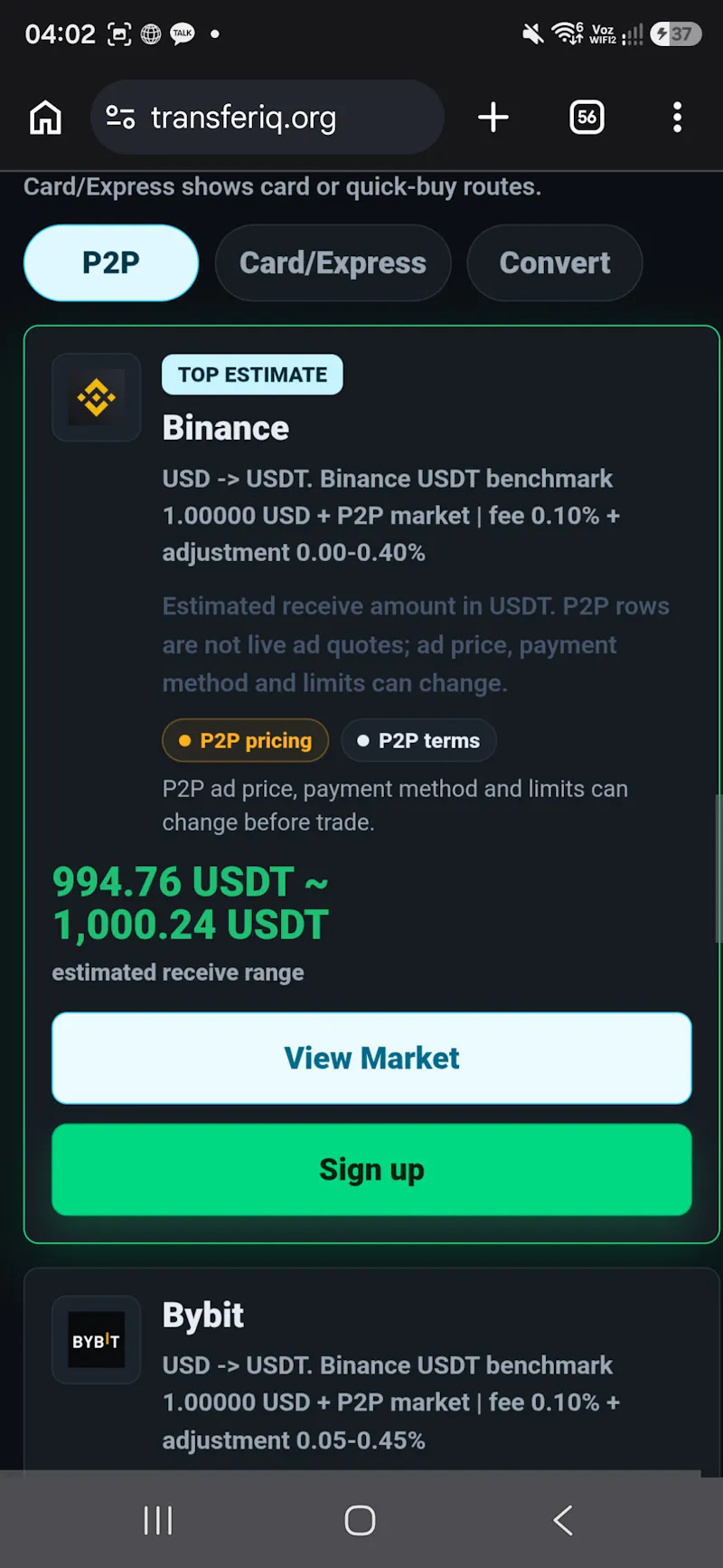 TransferIQ screenshot 4