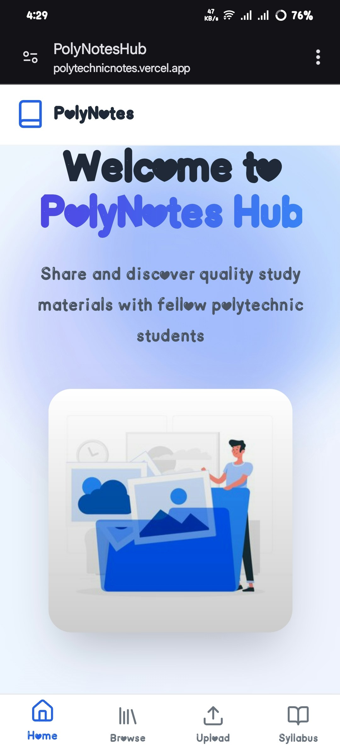 Média Polynotesb - Plateforme pour les étudiants polytechniques 1