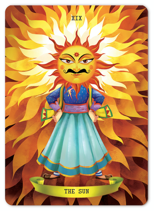 Bharata Tarot playing cards and Major Arcana Expansion Pack gallery image