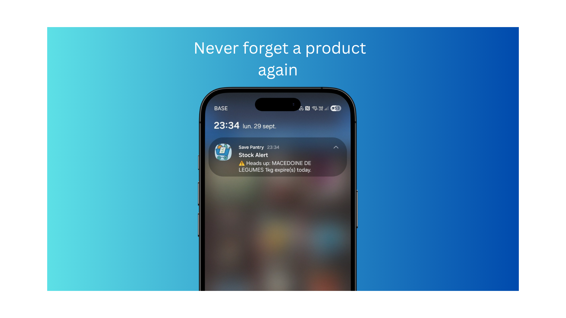 Save Pantry - Screenshot 4 showing product features and functionality