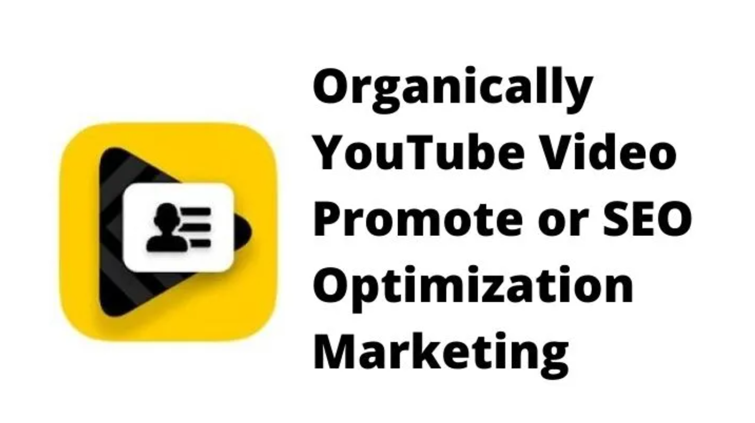 La vidéo YouTube fait la promotion media 1
