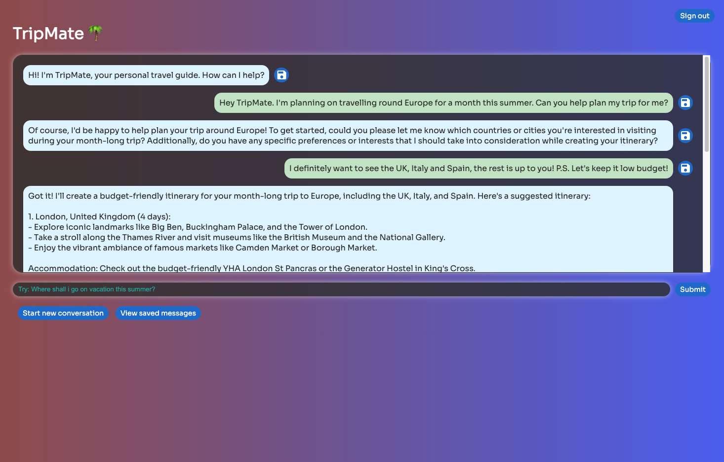 TripMate gallery image