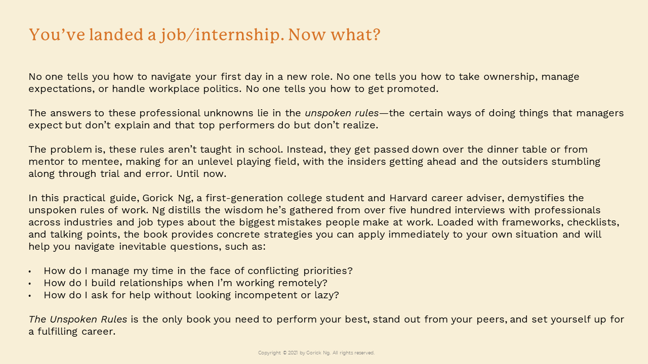 The Unspoken Rules gallery image