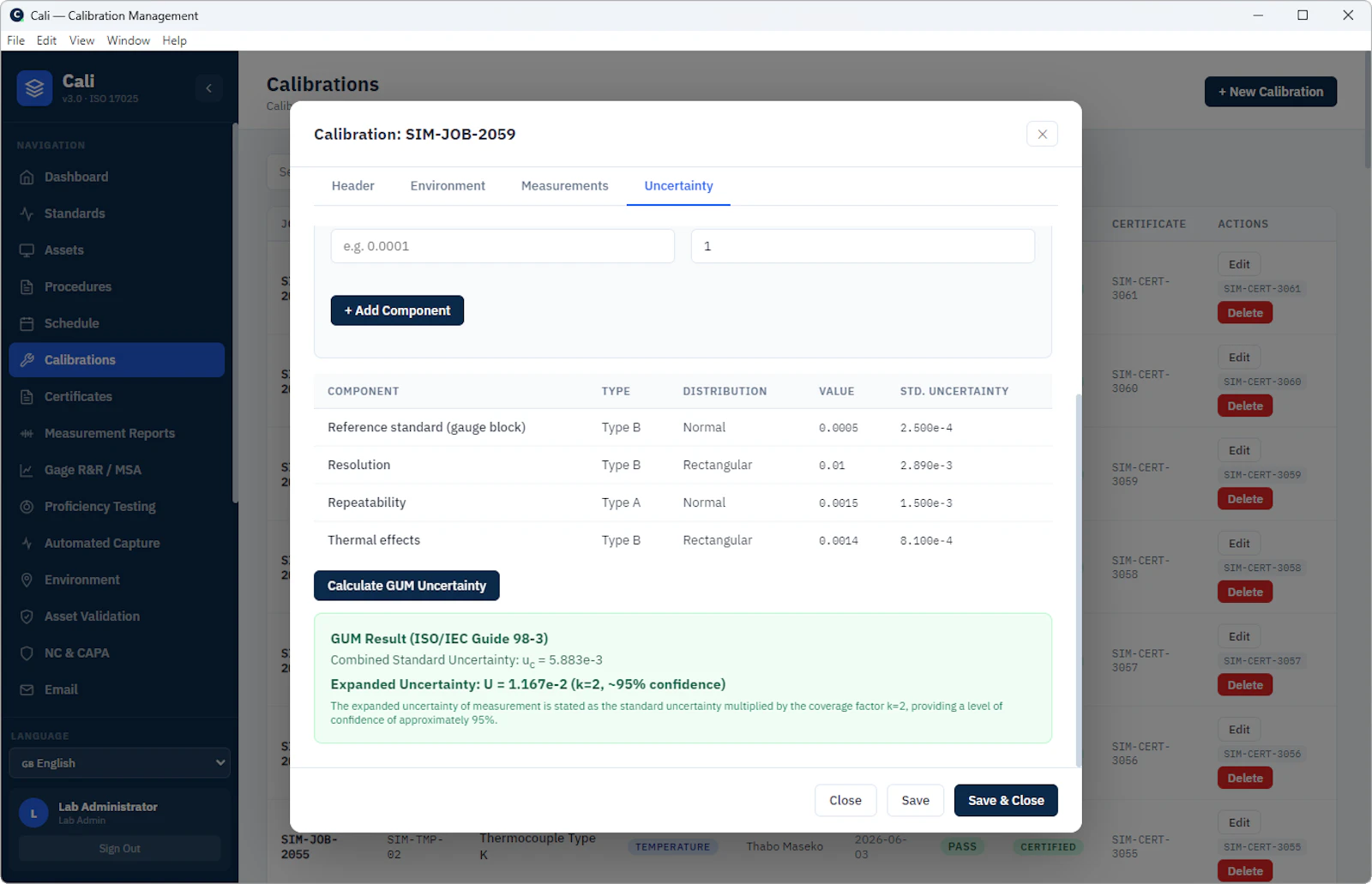 Cali V3 – Precision Calibration Software screenshot 6