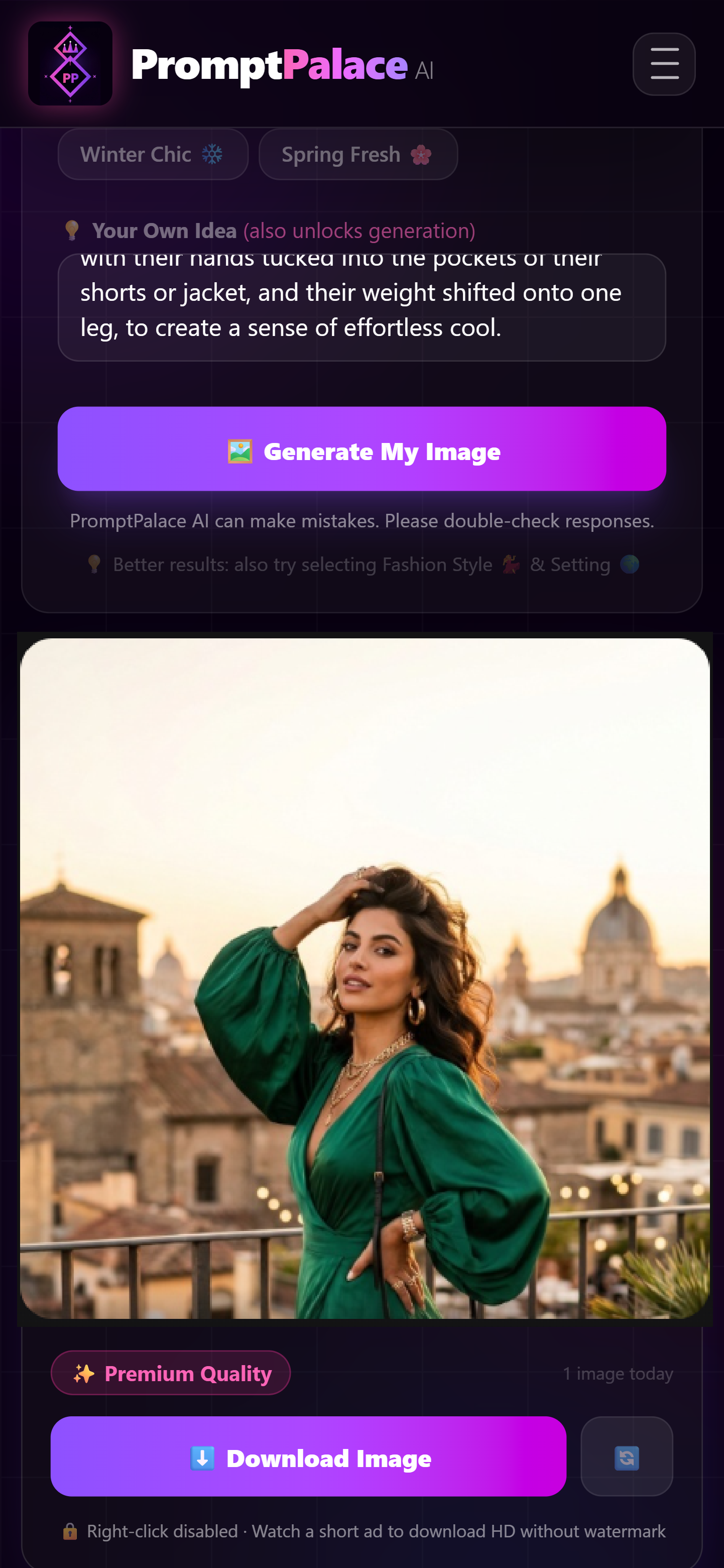 PromptPalaceAI gallery image