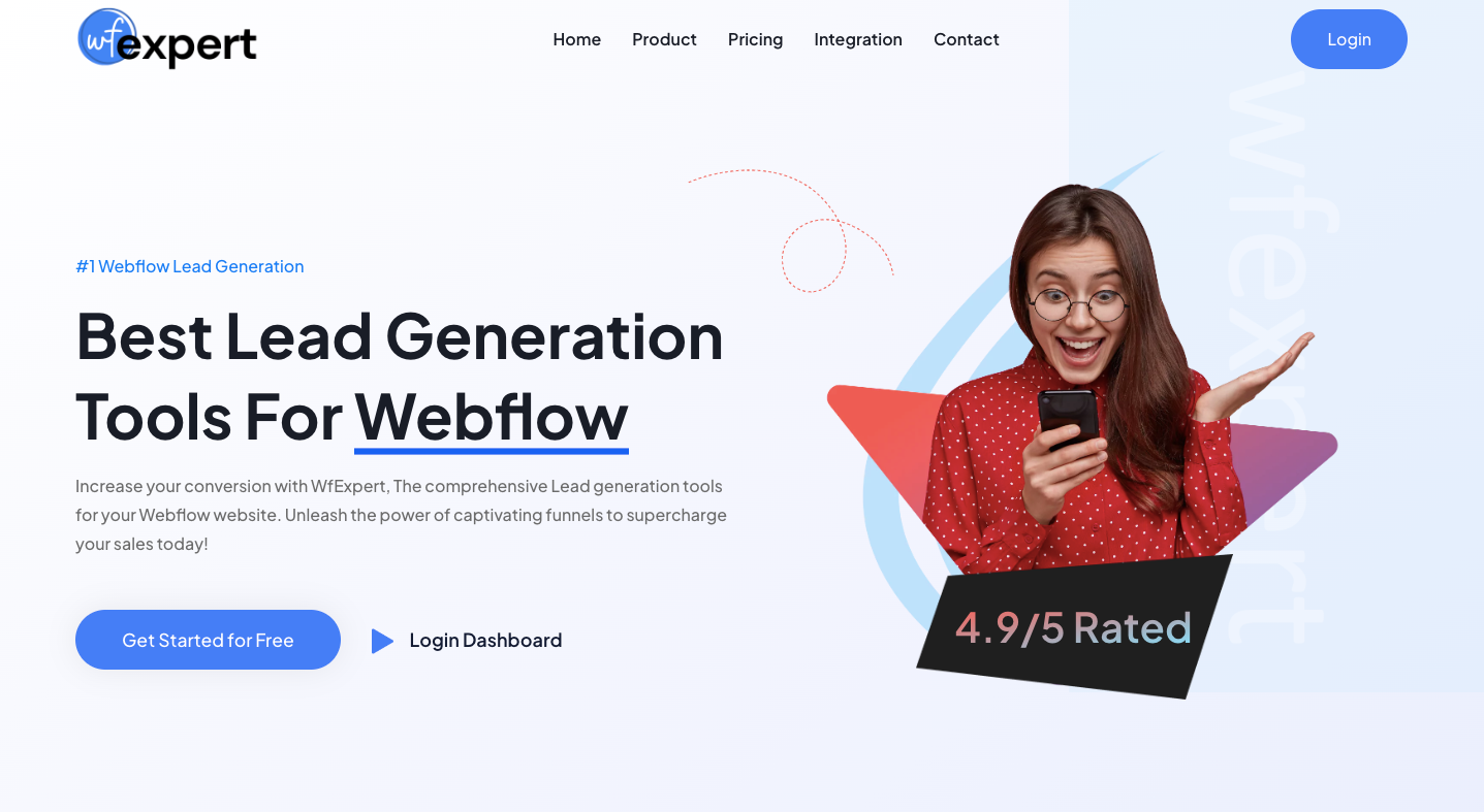 WfExpert - Webflow Lead-generation Tool gallery image