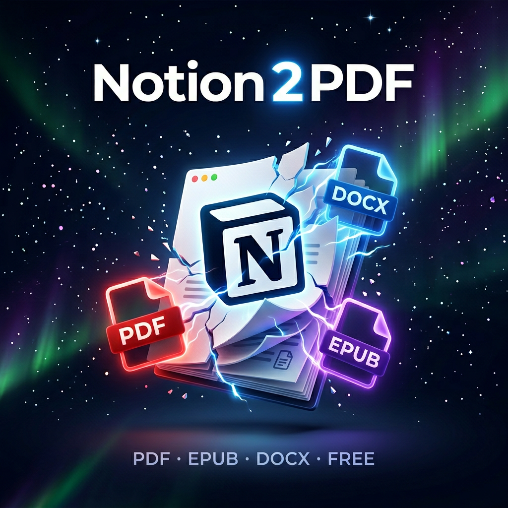 Notion2PDF