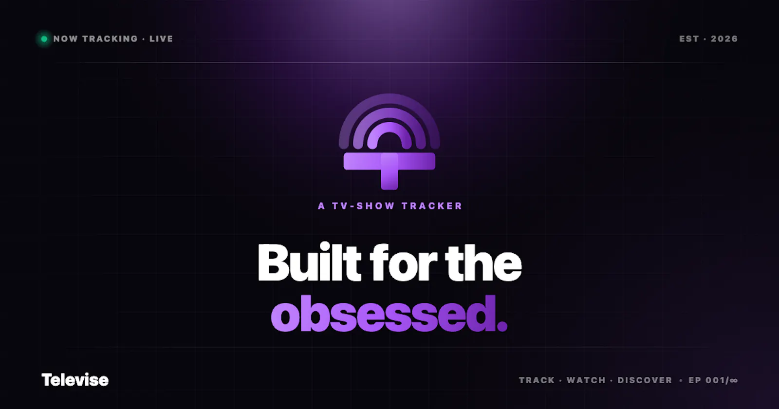 Televise: TV Show & Anime Tracker screenshot 1