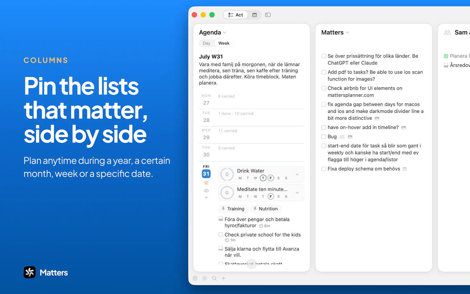 Matters screenshot 4