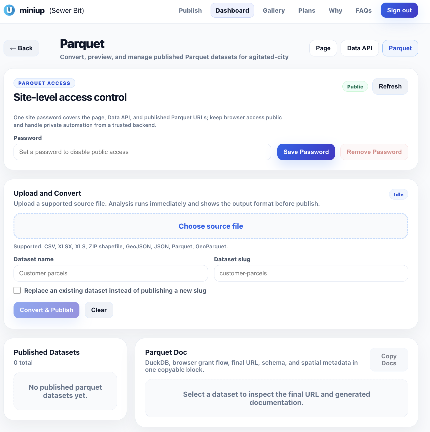 miniup.io gallery image