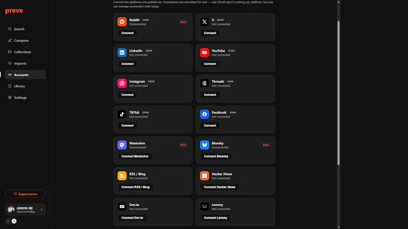 preve screenshot 4