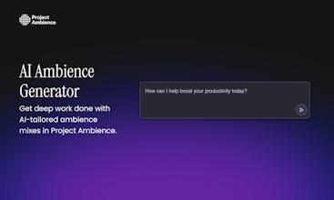 Project Ambience gallery image