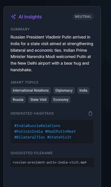 X-Stream AI Twitter Video Downloader - Screenshot 4 showing product features and functionality