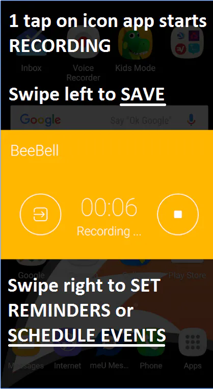 BeeBell Voice Recorder gallery image
